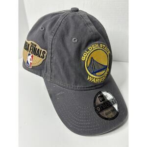 Golden State Warriors Hat 2018 NBA Finals Patch New Era 9Twenty